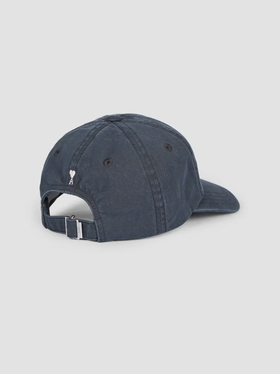 AMI PARIS Men's Embroidered Cotton Cap | Thumbnail 2 AMI PARIS Men's Embroidered Cotton Cap | Thumbnail 2