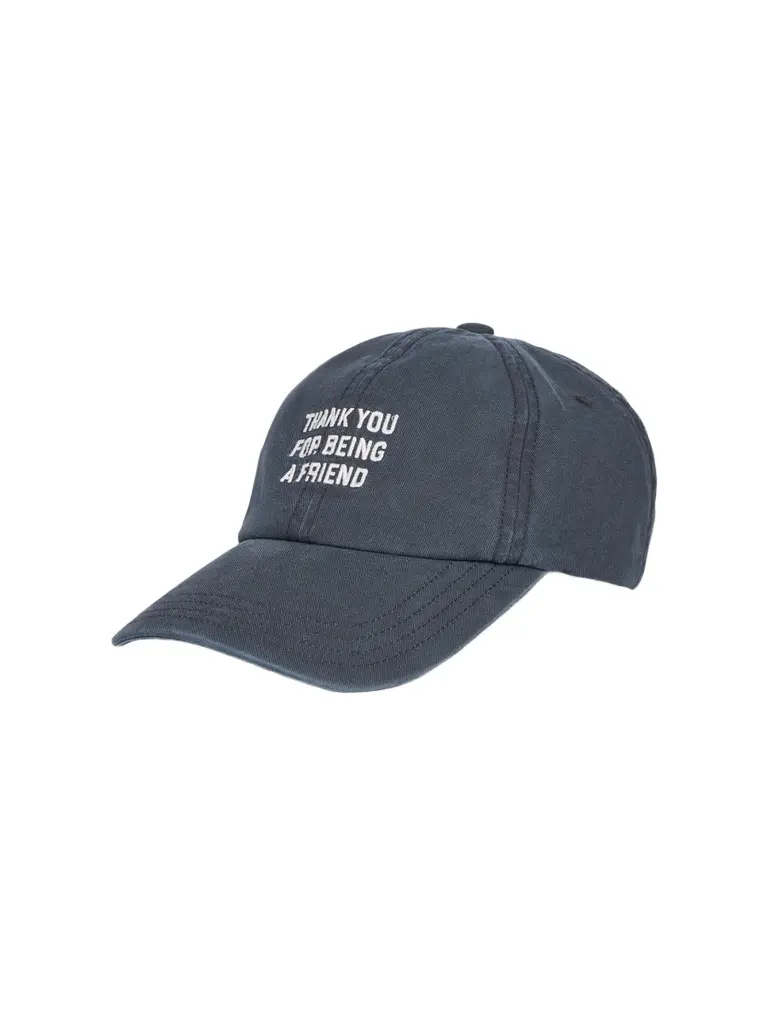 AMI PARIS Men's Embroidered Cotton Cap