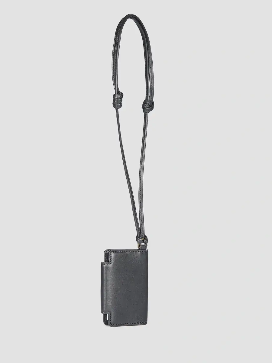 AMI PARIS Men's Mimi Leather Notebook Holder | Thumbnail 2