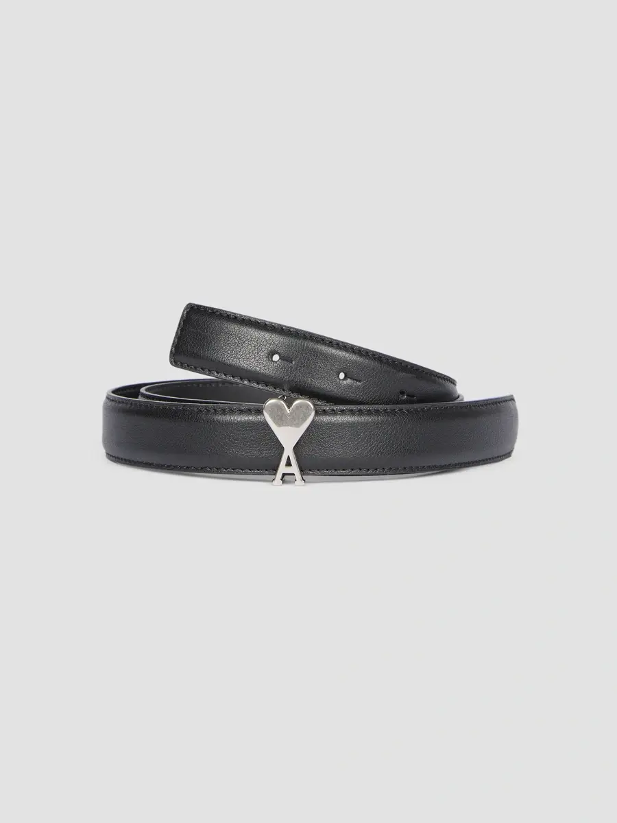 AMI PARIS Men's Paris Paris Leather Belt | Thumbnail 2 AMI PARIS Men's Paris Paris Leather Belt | Thumbnail 2