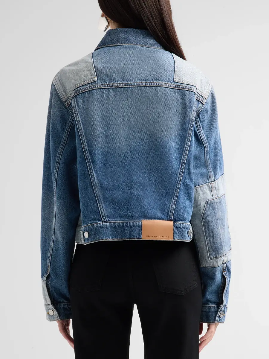 Stella McCartney Women's Patchwork Denim Jacket | Thumbnail 3 Stella McCartney Women's Patchwork Denim Jacket | Thumbnail 3