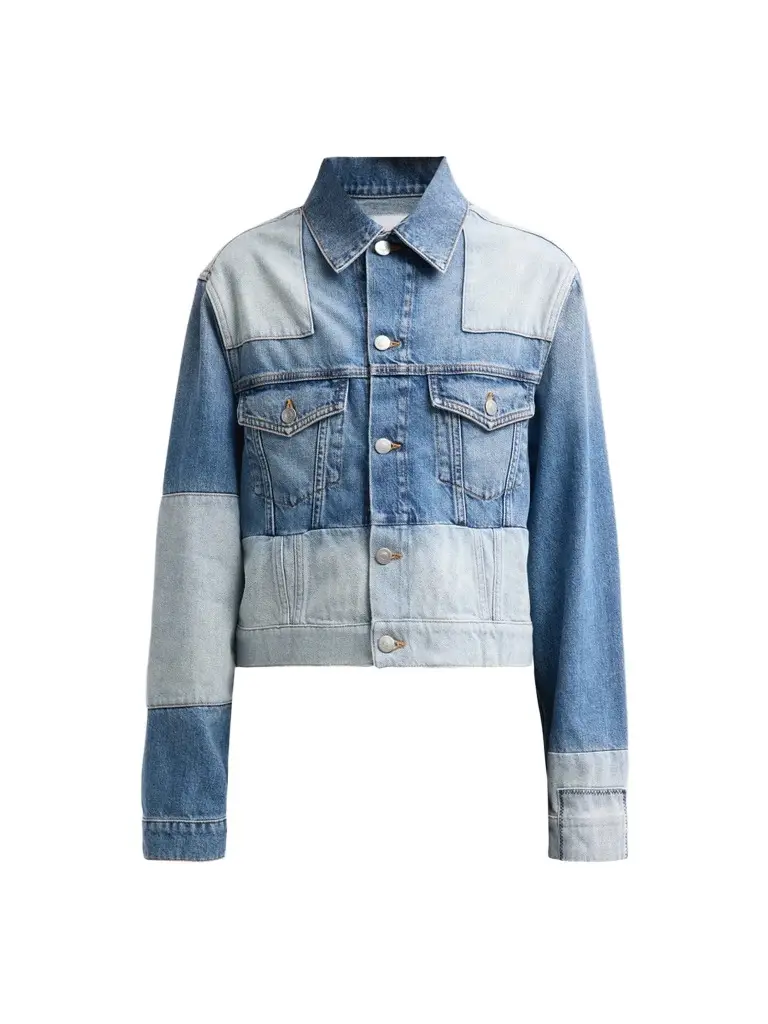 Women's Patchwork Denim Jacket Women's Patchwork Denim Jacket
