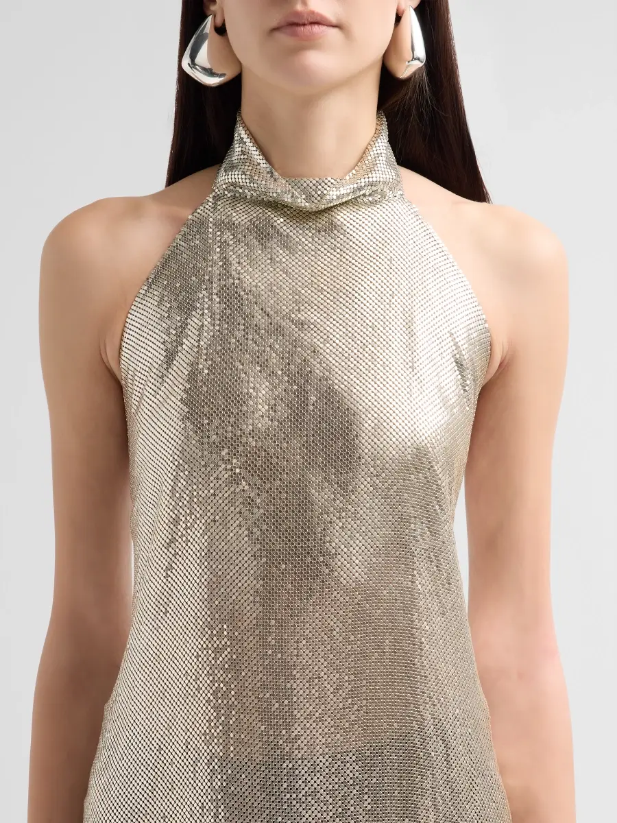 Stella McCartney Women's Chainmail Halterneck Top | Thumbnail 5 Stella McCartney Women's Chainmail Halterneck Top | Thumbnail 5