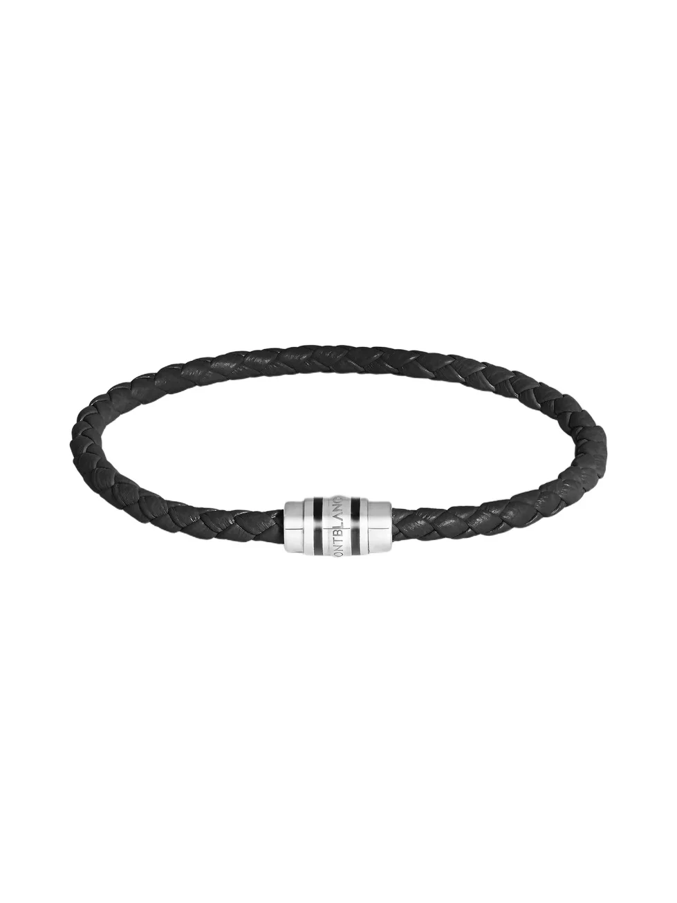 Men's 3 Rings Braided Leather Bracelet Men's 3 Rings Braided Leather Bracelet