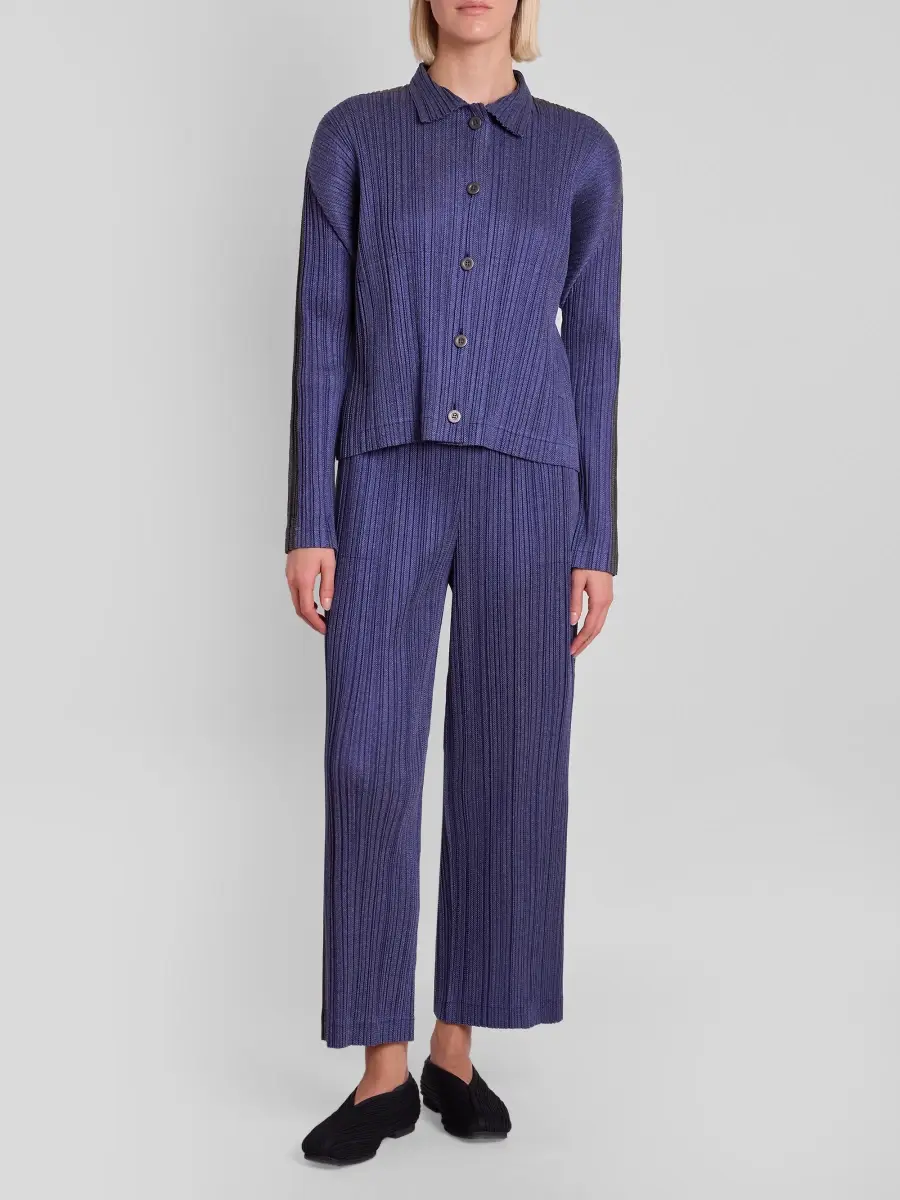Pleats Please Issey Miyake Women's Plissé Button-Front Shirt | Thumbnail 2 Pleats Please Issey Miyake Women's Plissé Button-Front Shirt | Thumbnail 2