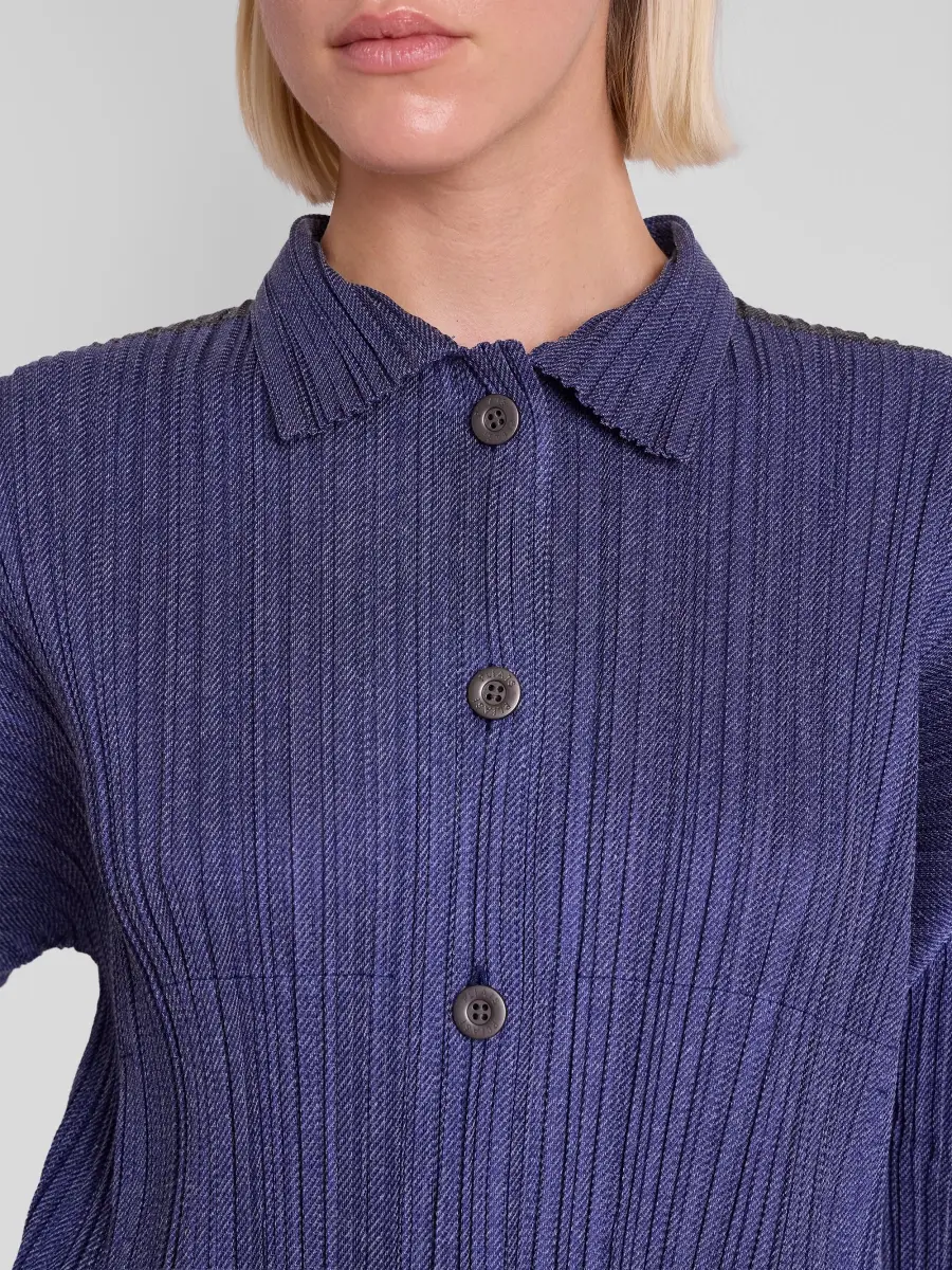 Pleats Please Issey Miyake Women's Plissé Button-Front Shirt | Thumbnail 5 Pleats Please Issey Miyake Women's Plissé Button-Front Shirt | Thumbnail 5
