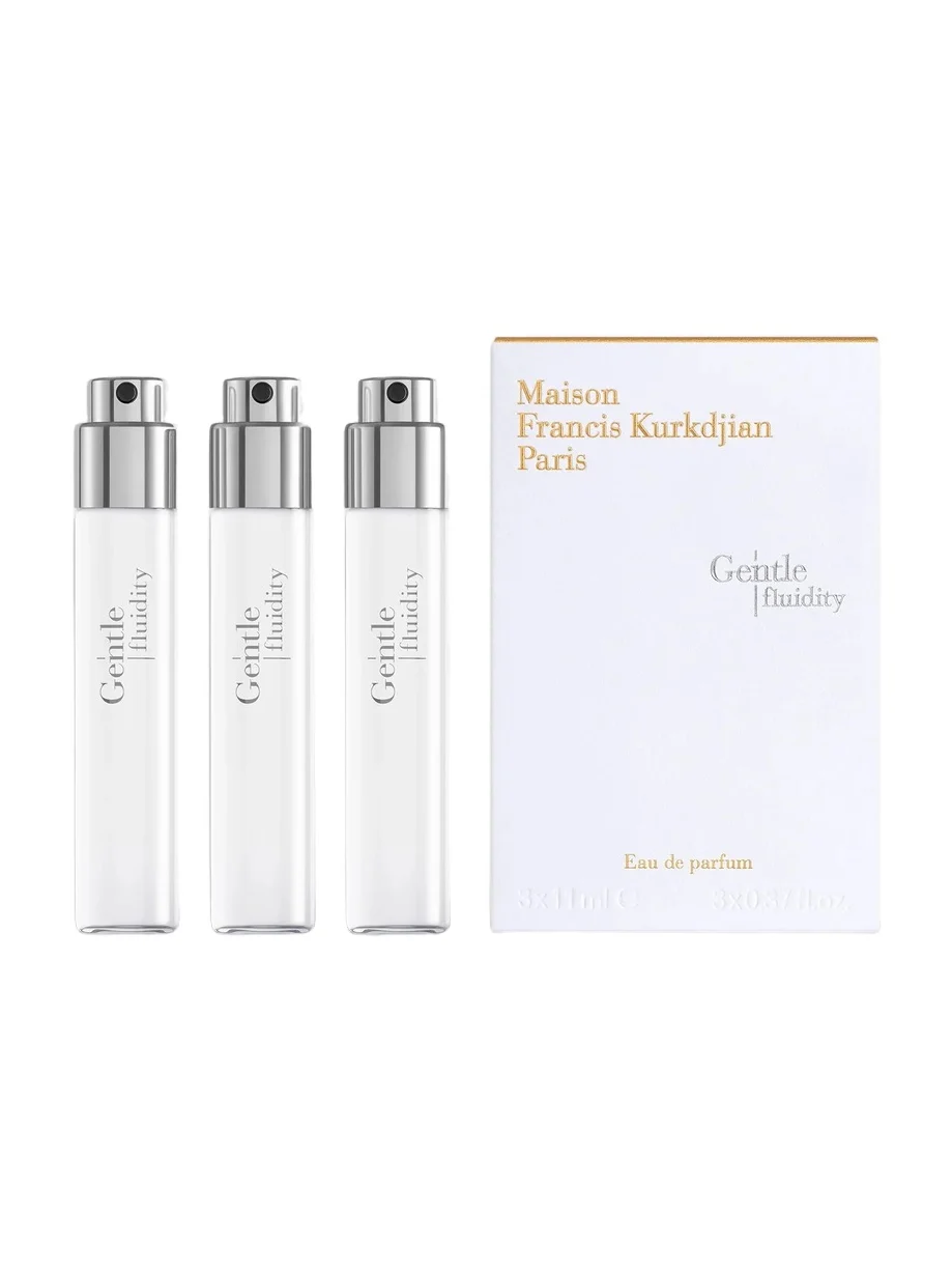 Maison Francis Kurkdjian 3-Piece Gentle Fluidity Silver Eau de Parfum Refill Set