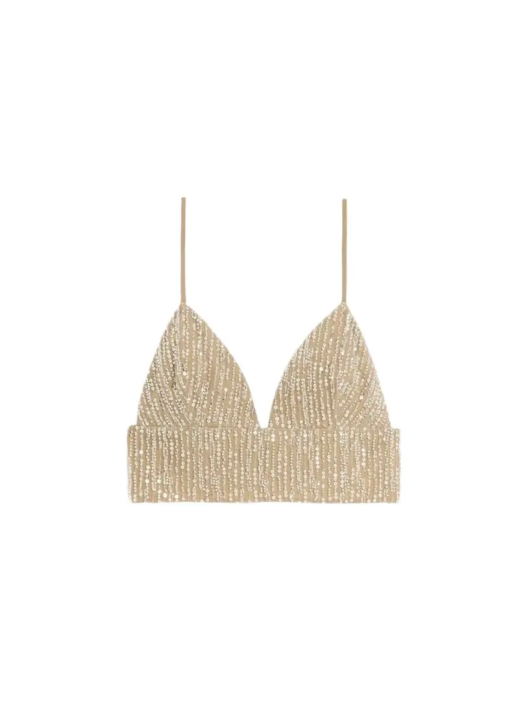 Women's Embellished Crop Top Women's Embellished Crop Top