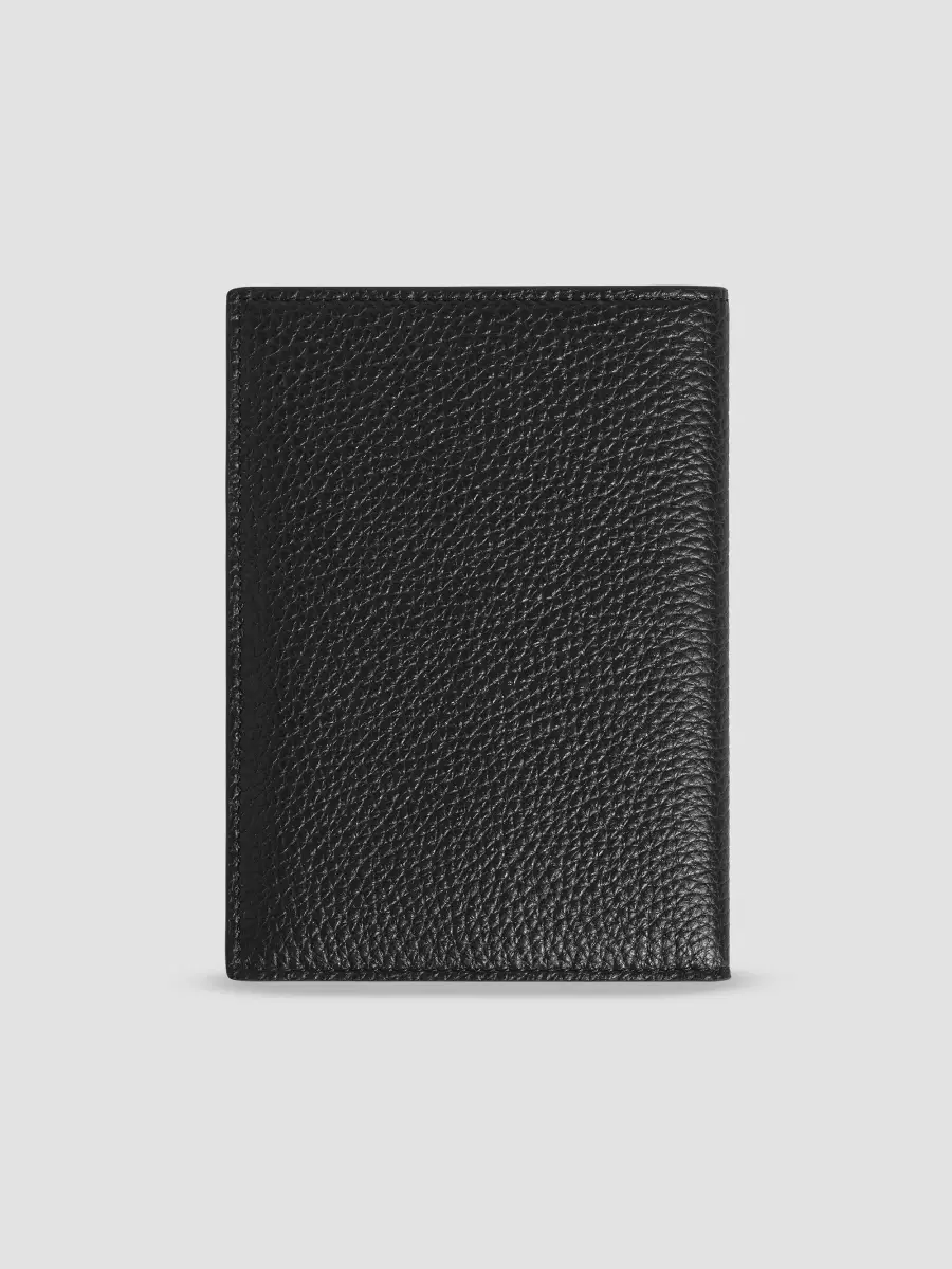 Montblanc Men's Leather Bifold Passport Holder | Thumbnail 3 Montblanc Men's Leather Bifold Passport Holder | Thumbnail 3