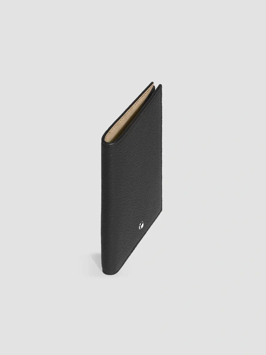 Montblanc Men's Leather Bifold Passport Holder | Thumbnail 4 Montblanc Men's Leather Bifold Passport Holder | Thumbnail 4