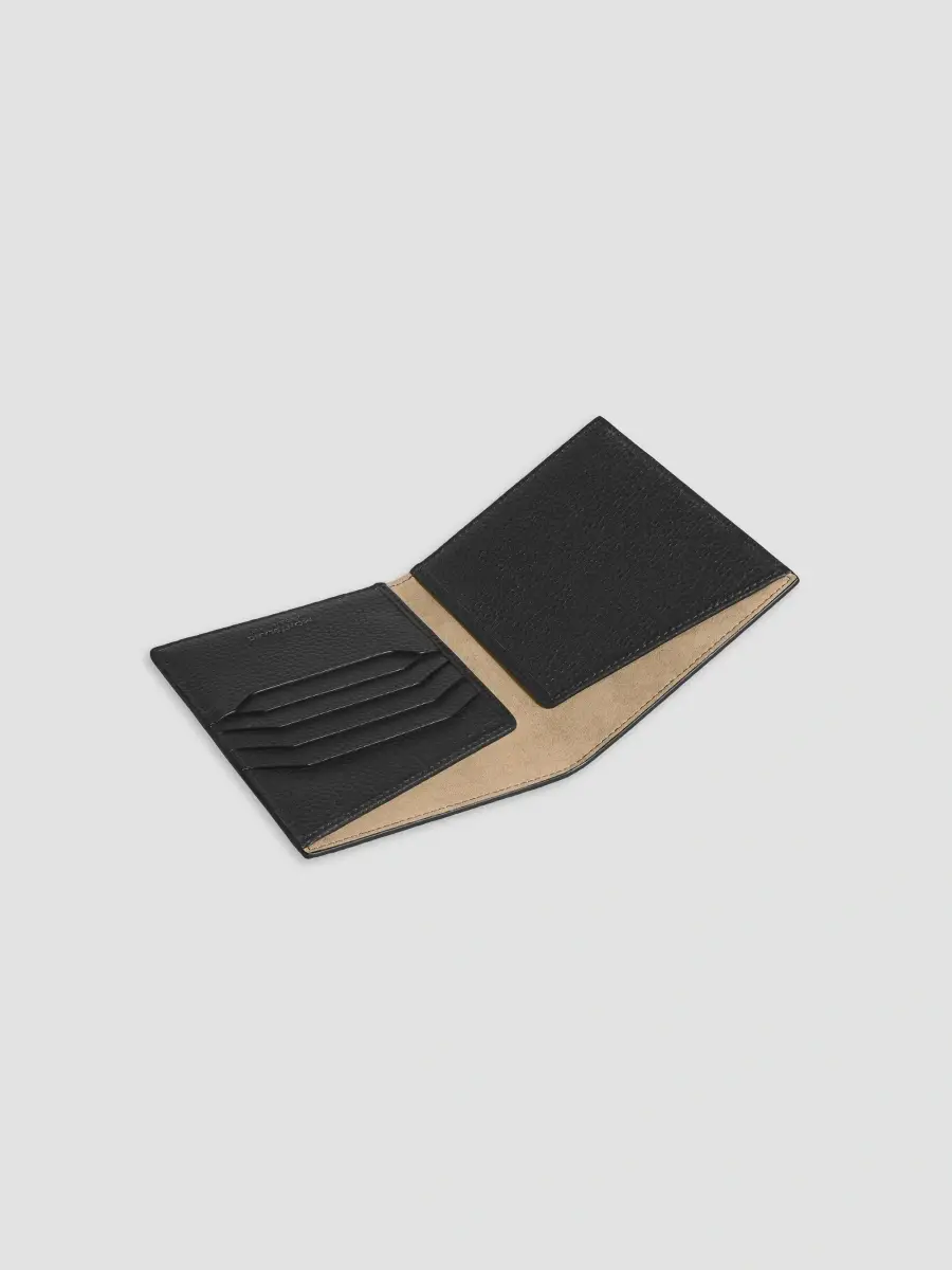 Montblanc Men's Leather Bifold Passport Holder | Thumbnail 5 Montblanc Men's Leather Bifold Passport Holder | Thumbnail 5