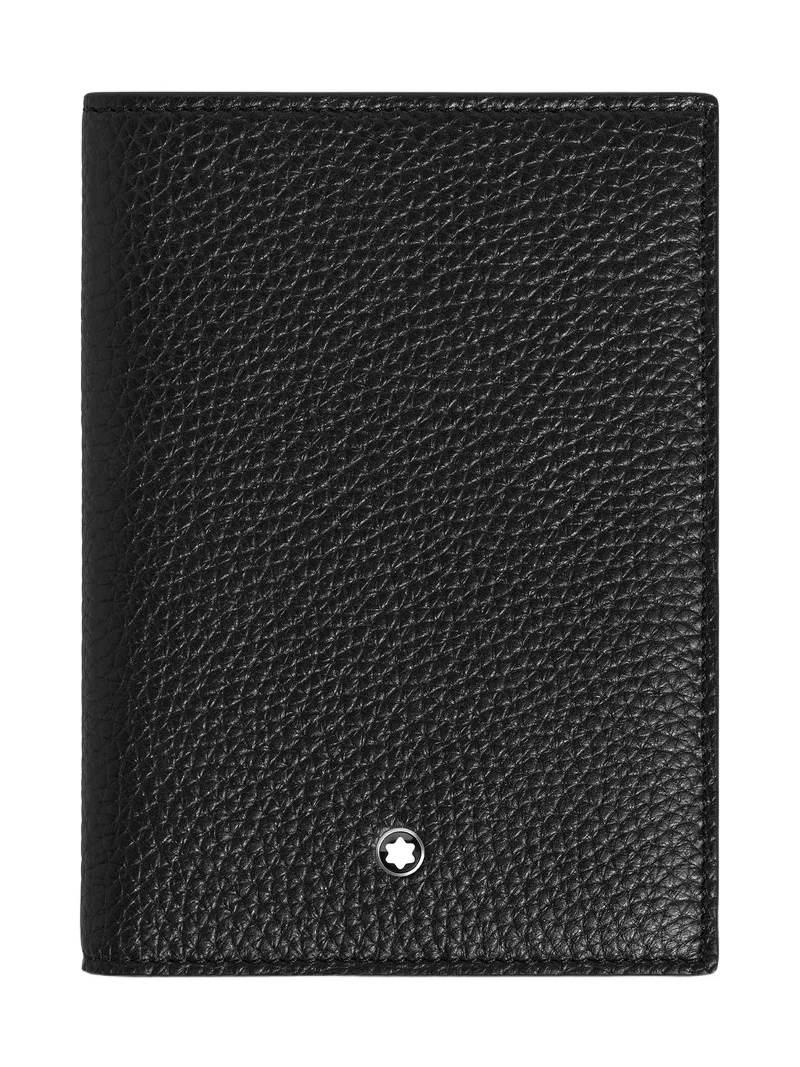 Montblanc Men's Leather Bifold Passport Holder