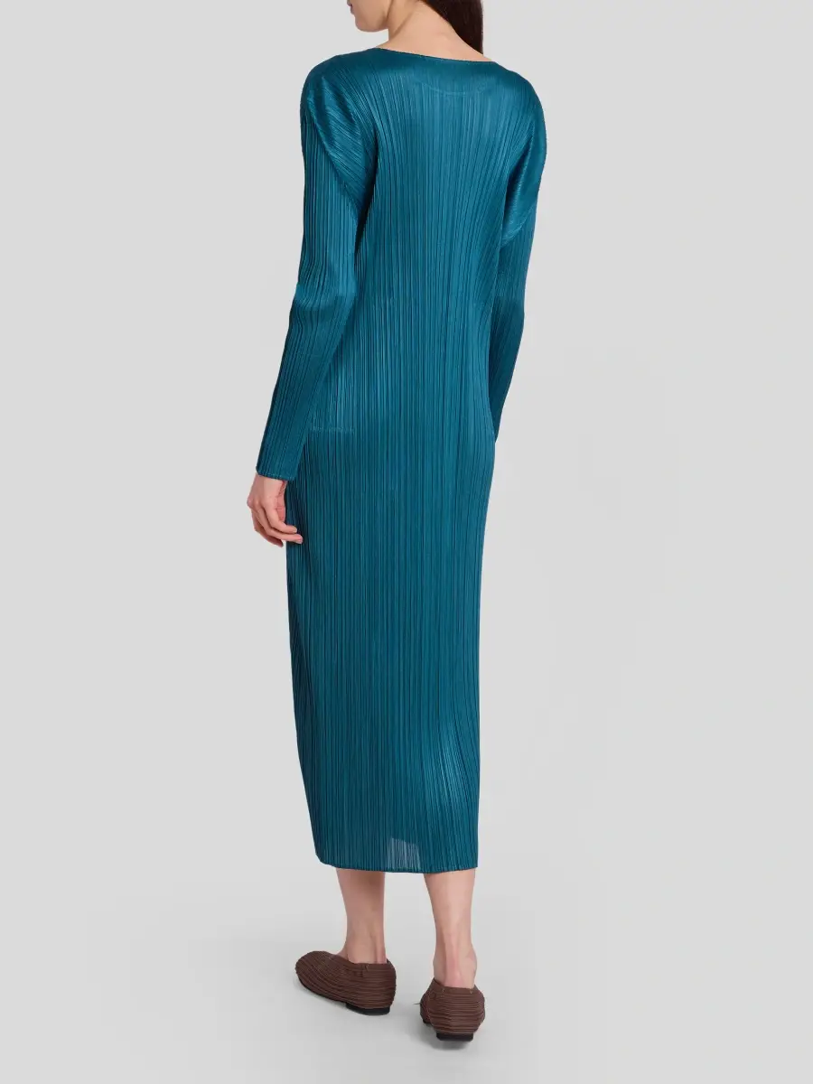 Pleats Please Issey Miyake Women's Monthly Colors: October Midi Dress | Thumbnail 3 Pleats Please Issey Miyake Women's Monthly Colors: October Midi Dress | Thumbnail 3