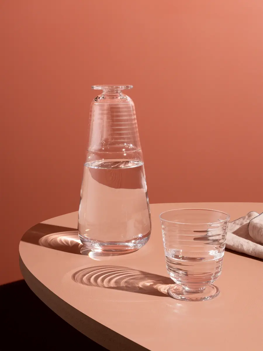 Kosta Boda Viva Carafe & Small Glass Set | Thumbnail 3