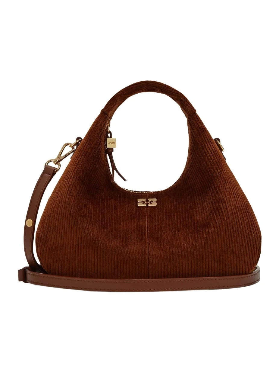 Women's Mini Corduroy Hobo Bag Women's Mini Corduroy Hobo Bag