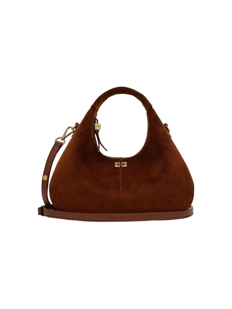 Women's Mini Corduroy Hobo Bag Women's Mini Corduroy Hobo Bag