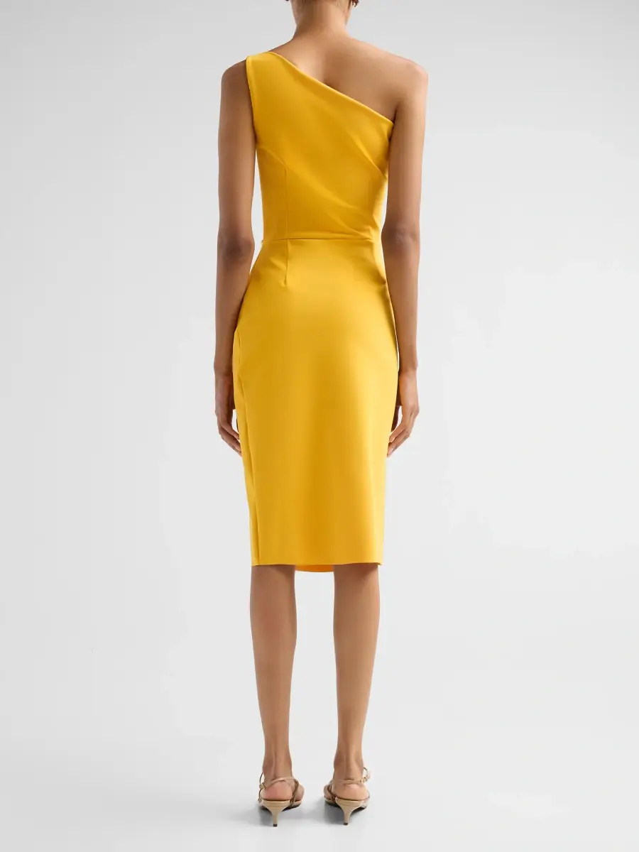 Chiara Boni La Petite Robe Women's Angelina One-Shoulder Cocktail Dress | Thumbnail 3 Chiara Boni La Petite Robe Women's Angelina One-Shoulder Cocktail Dress | Thumbnail 3