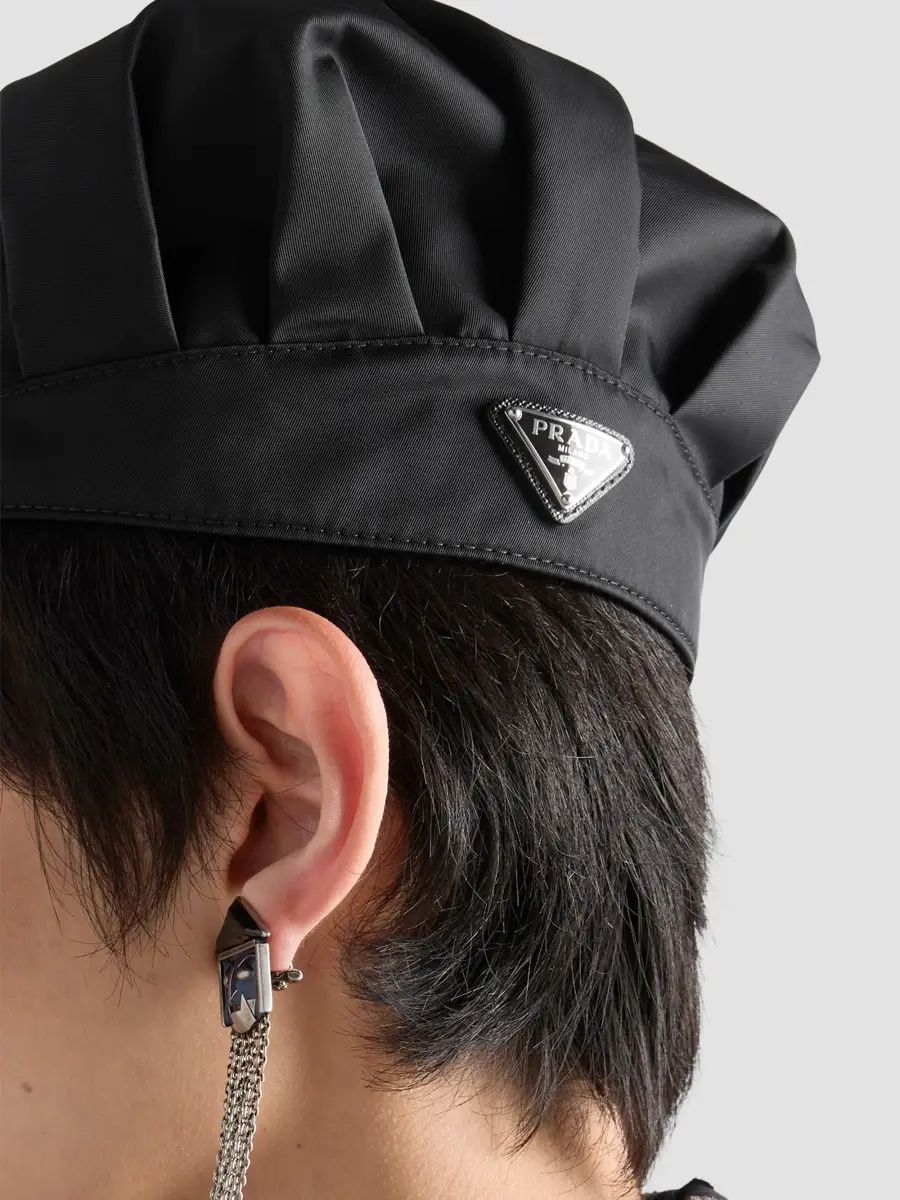 Prada Men's Re-Nylon Cap | Thumbnail 2 Prada Men's Re-Nylon Cap | Thumbnail 2