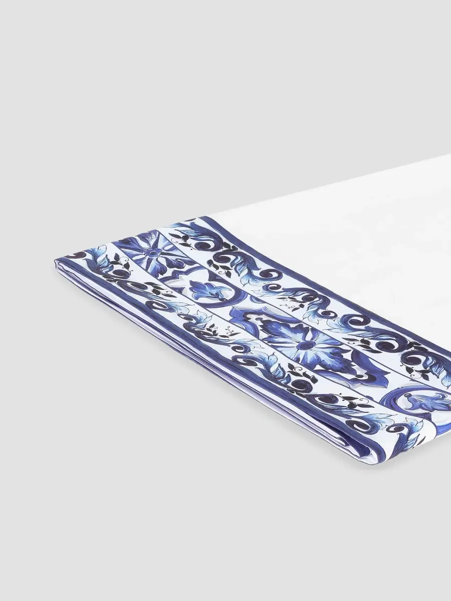 Dolce & Gabbana Blue Mediterraneo Flat Sheet | Thumbnail 4 Dolce & Gabbana Blue Mediterraneo Flat Sheet | Thumbnail 4