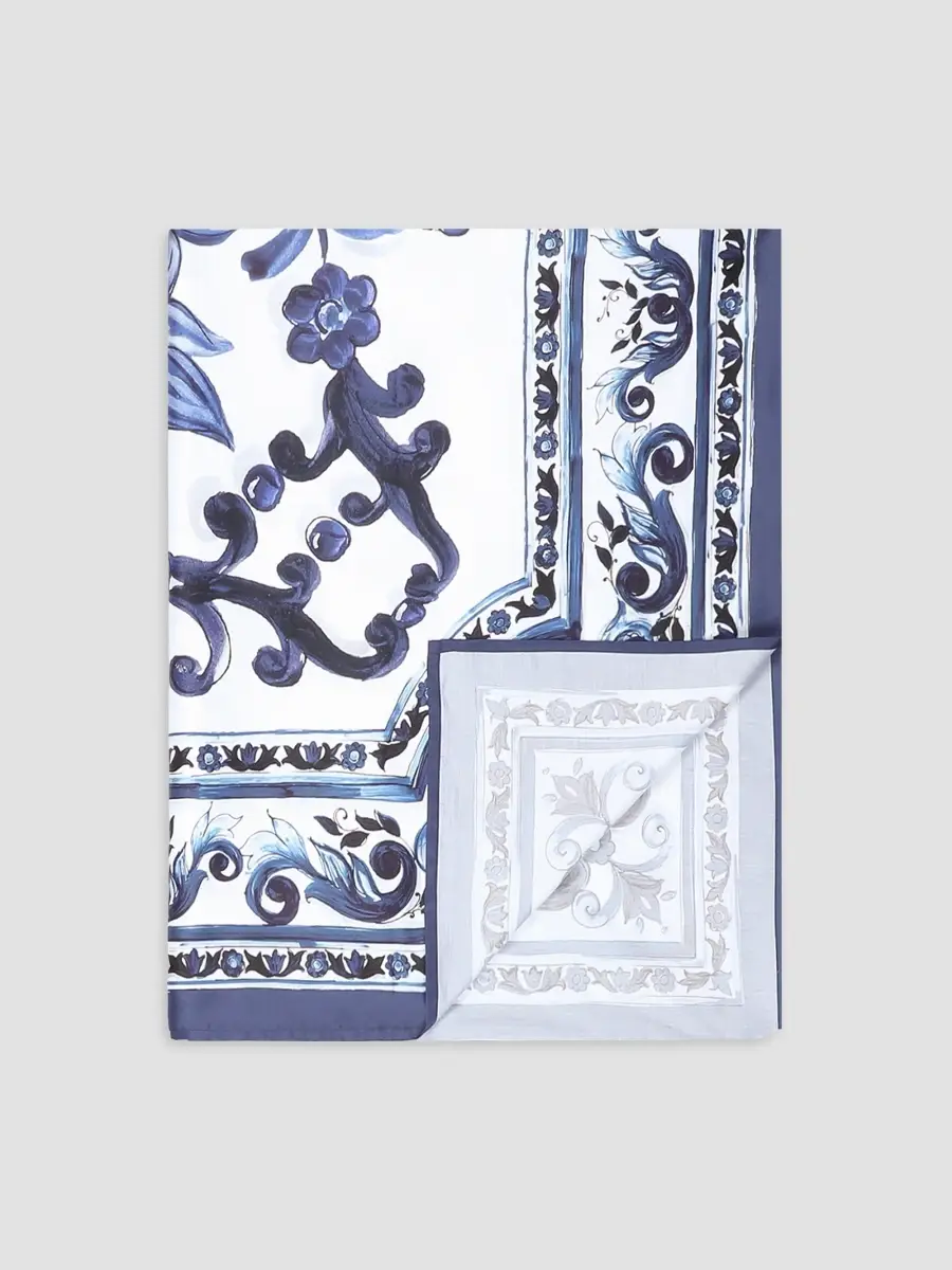 Dolce & Gabbana Blue Mediterraneo Fitted Sheet | Thumbnail 2 Dolce & Gabbana Blue Mediterraneo Fitted Sheet | Thumbnail 2