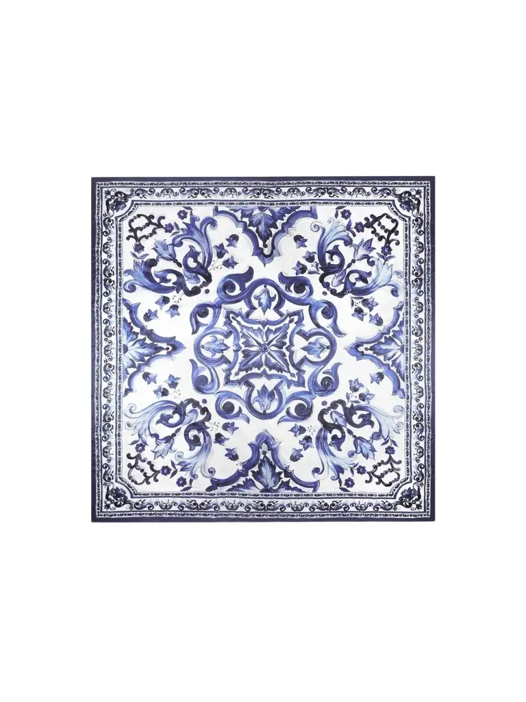 Blue Mediterraneo Fitted Sheet Blue Mediterraneo Fitted Sheet