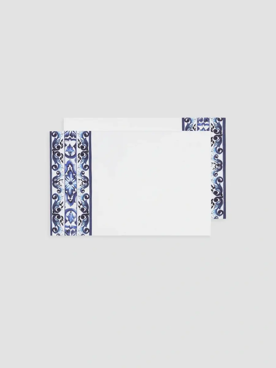 Dolce & Gabbana Blue Mediterraneo 2-Piece Pillowcase Set | Thumbnail 2 Dolce & Gabbana Blue Mediterraneo 2-Piece Pillowcase Set | Thumbnail 2