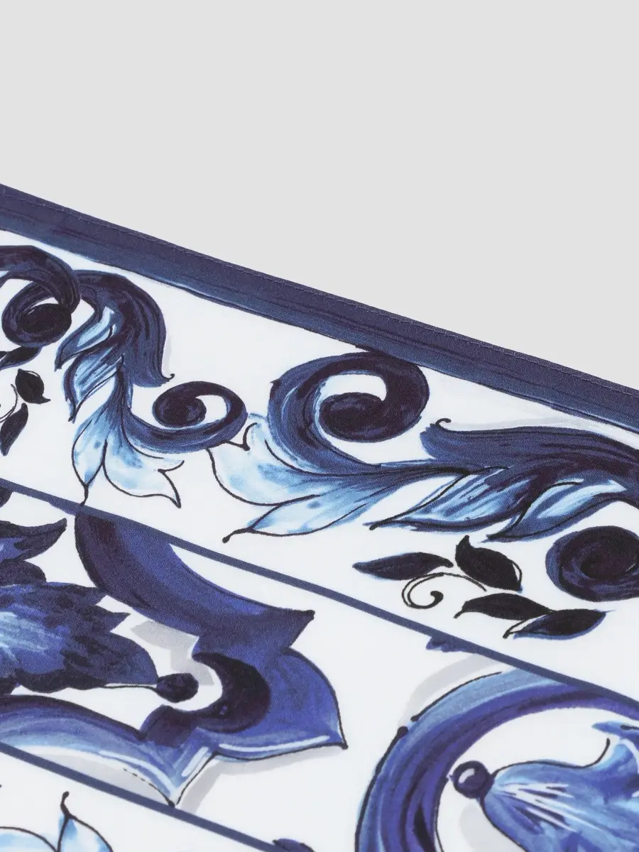 Dolce & Gabbana Blue Mediterraneo 2-Piece Pillowcase Set | Thumbnail 4 Dolce & Gabbana Blue Mediterraneo 2-Piece Pillowcase Set | Thumbnail 4