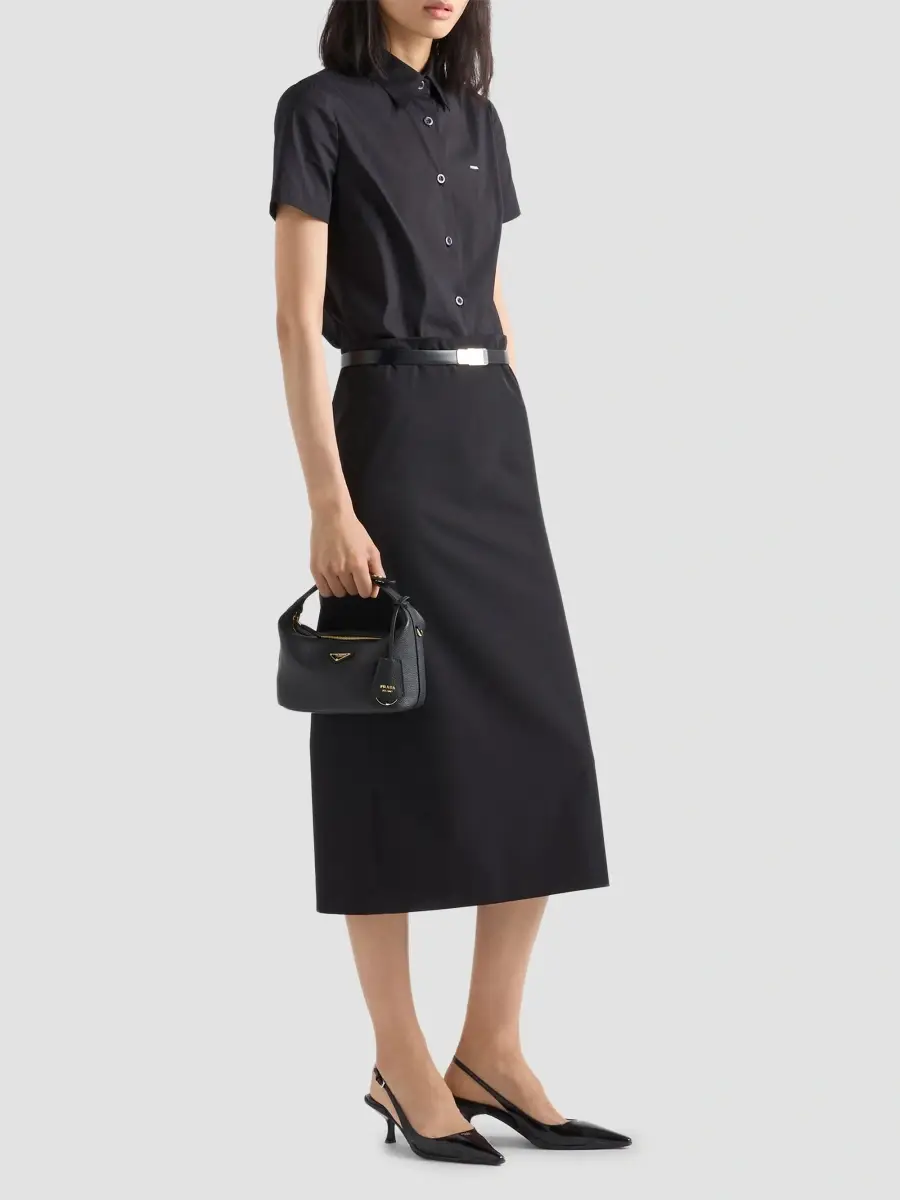 Prada Women's Chérie Leather Mini Top Handle Bag | Thumbnail 2 Prada Women's Chérie Leather Mini Top Handle Bag | Thumbnail 2