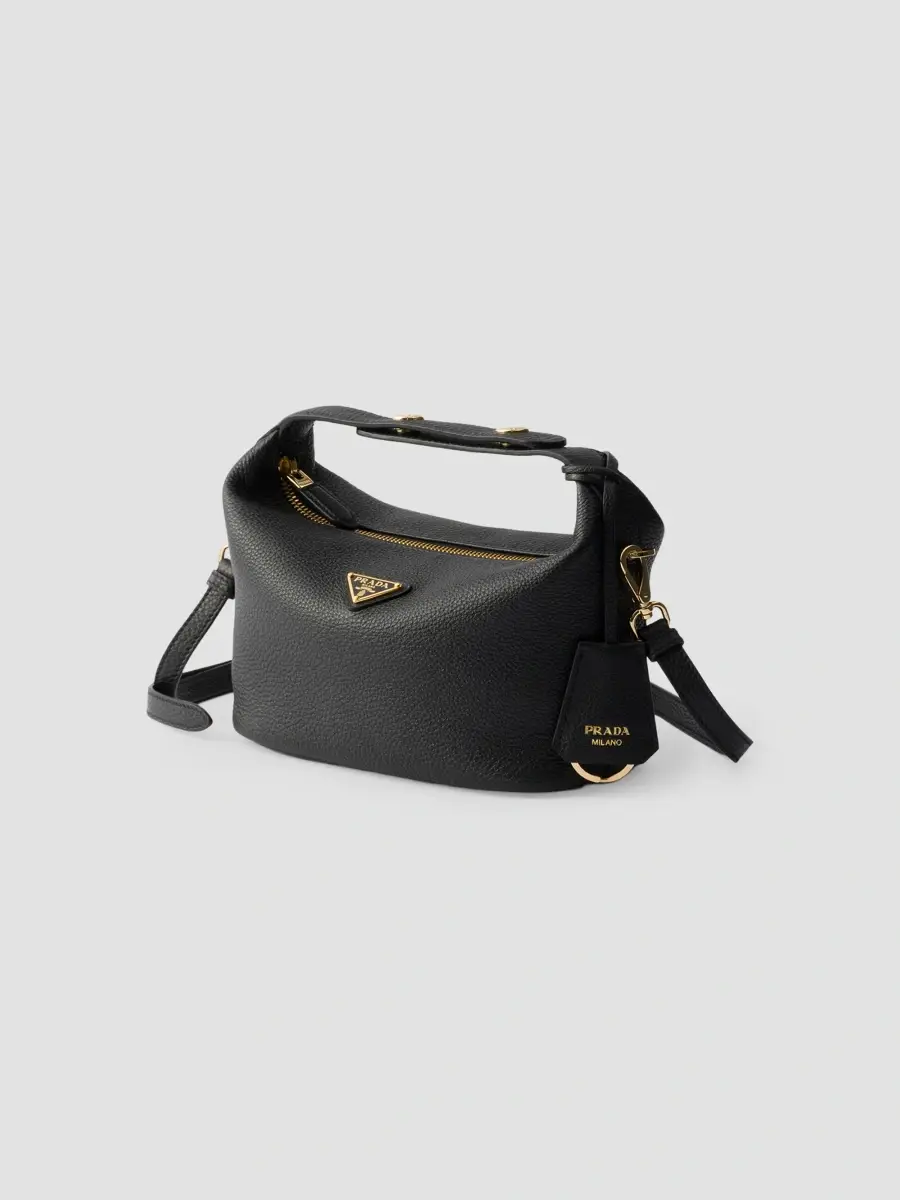 Prada Women's Chérie Leather Mini Top Handle Bag | Thumbnail 5 Prada Women's Chérie Leather Mini Top Handle Bag | Thumbnail 5