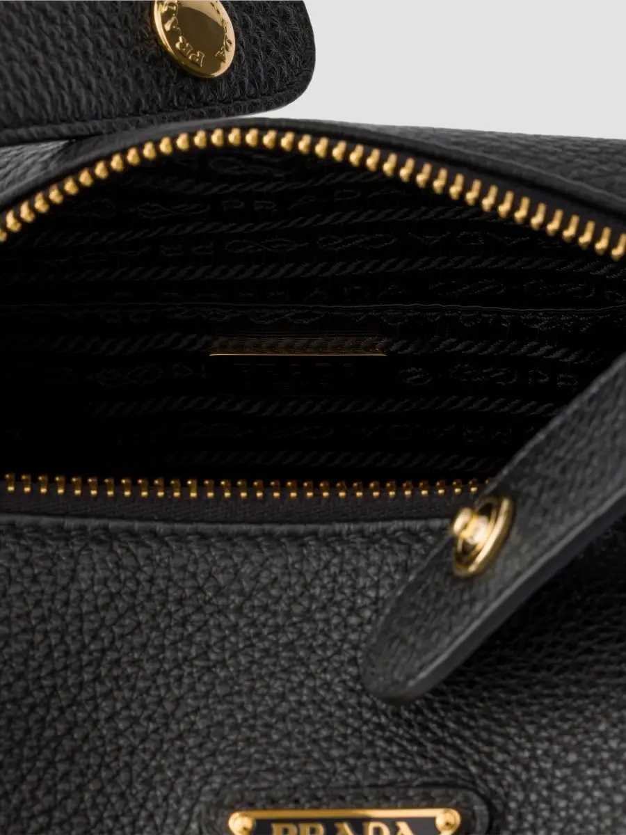 Prada Women's Chérie Leather Mini Top Handle Bag | Thumbnail 8 Prada Women's Chérie Leather Mini Top Handle Bag | Thumbnail 8