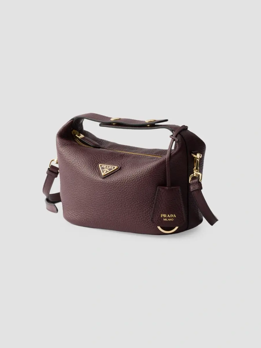 Prada Women's Chérie Leather Mini Top Handle Bag | Thumbnail 2