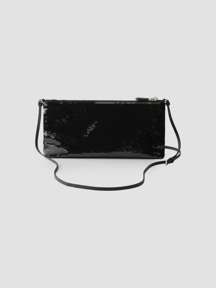 Prada Women's Small Satin and Sequin Shoulder Bag | Thumbnail 3 Prada Women's Small Satin and Sequin Shoulder Bag | Thumbnail 3