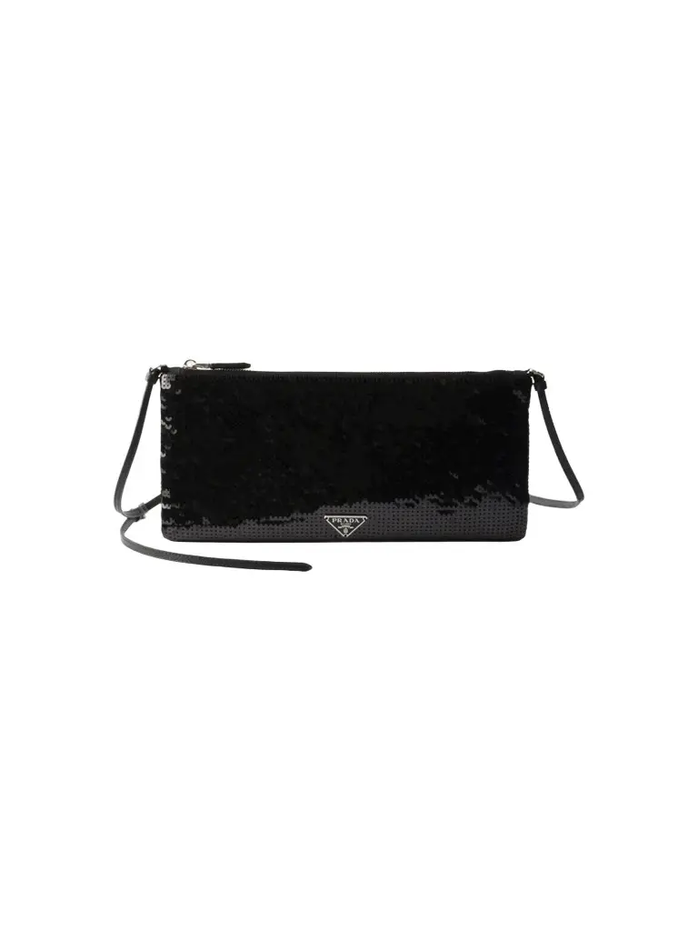 Women's Small Satin and Sequin Shoulder Bag Women's Small Satin and Sequin Shoulder Bag