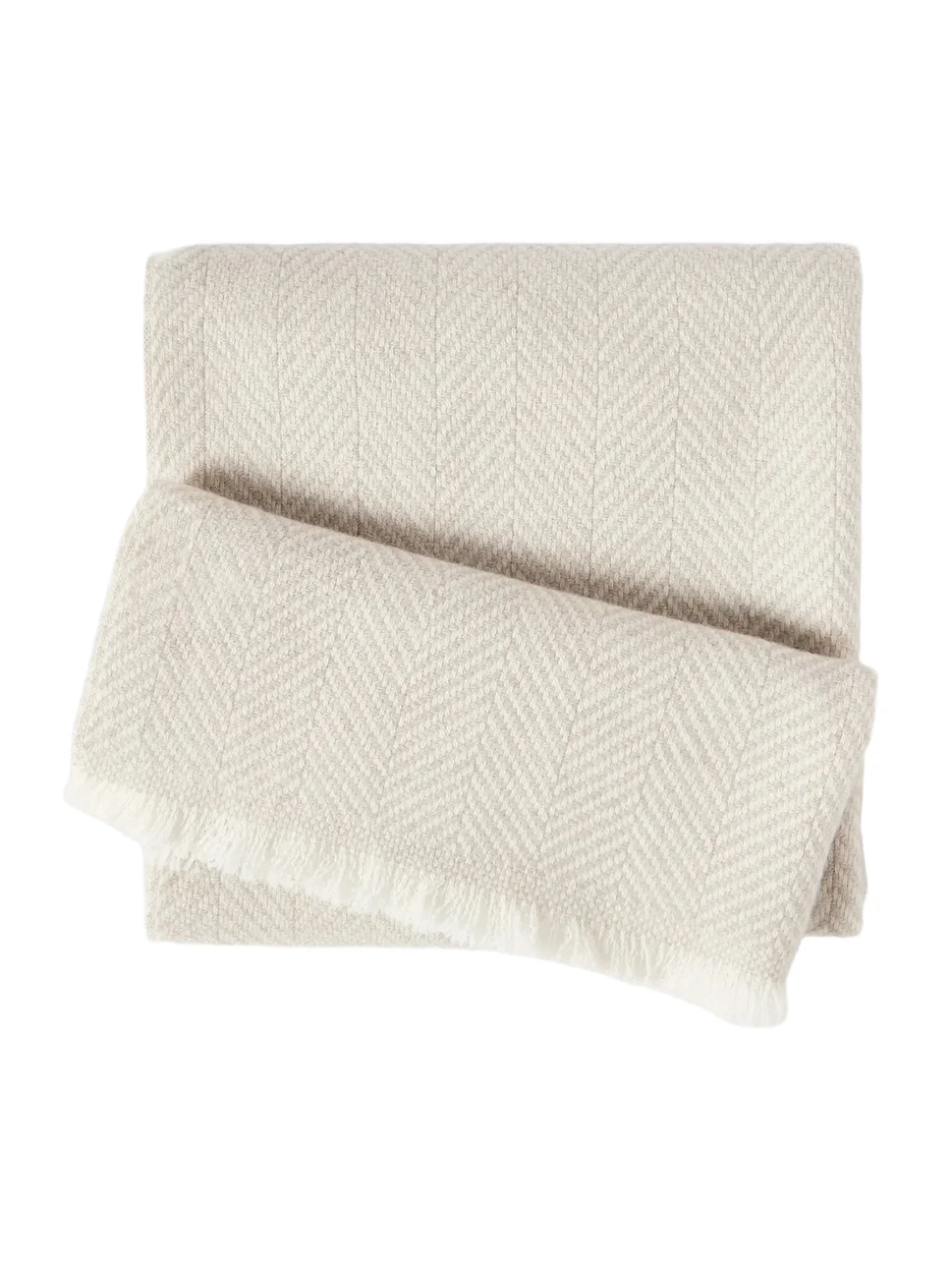 Brunello Cucinelli Men's Cashmere Chevron Scarf