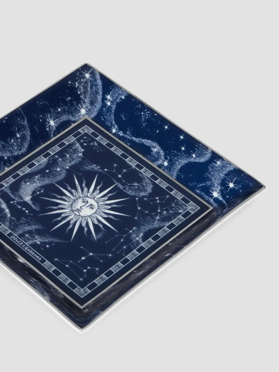 Dolce & Gabbana Zodiaco Porcelain Square Trinket Tray | Thumbnail 3 Dolce & Gabbana Zodiaco Porcelain Square Trinket Tray | Thumbnail 3