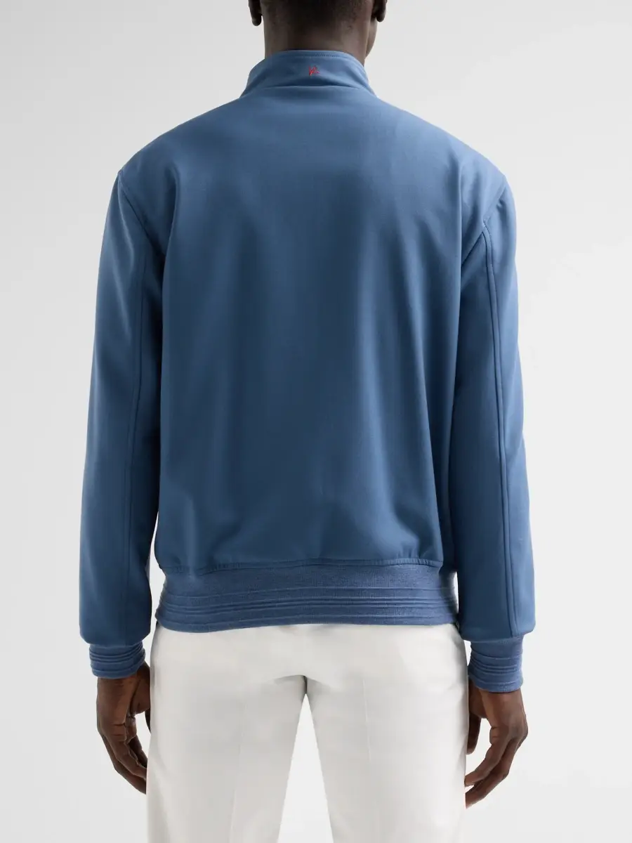 Isaia Men's Wool-Blend Bomber Jacket | Thumbnail 3 Isaia Men's Wool-Blend Bomber Jacket | Thumbnail 3