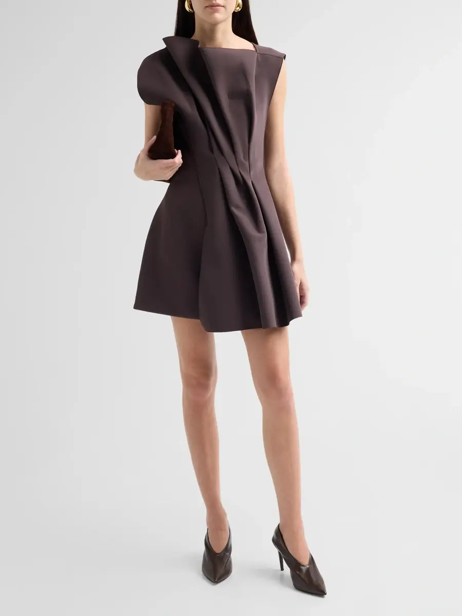 ACLER Women's Hawkley Architectural Draped Minidress | Thumbnail 2 ACLER Women's Hawkley Architectural Draped Minidress | Thumbnail 2