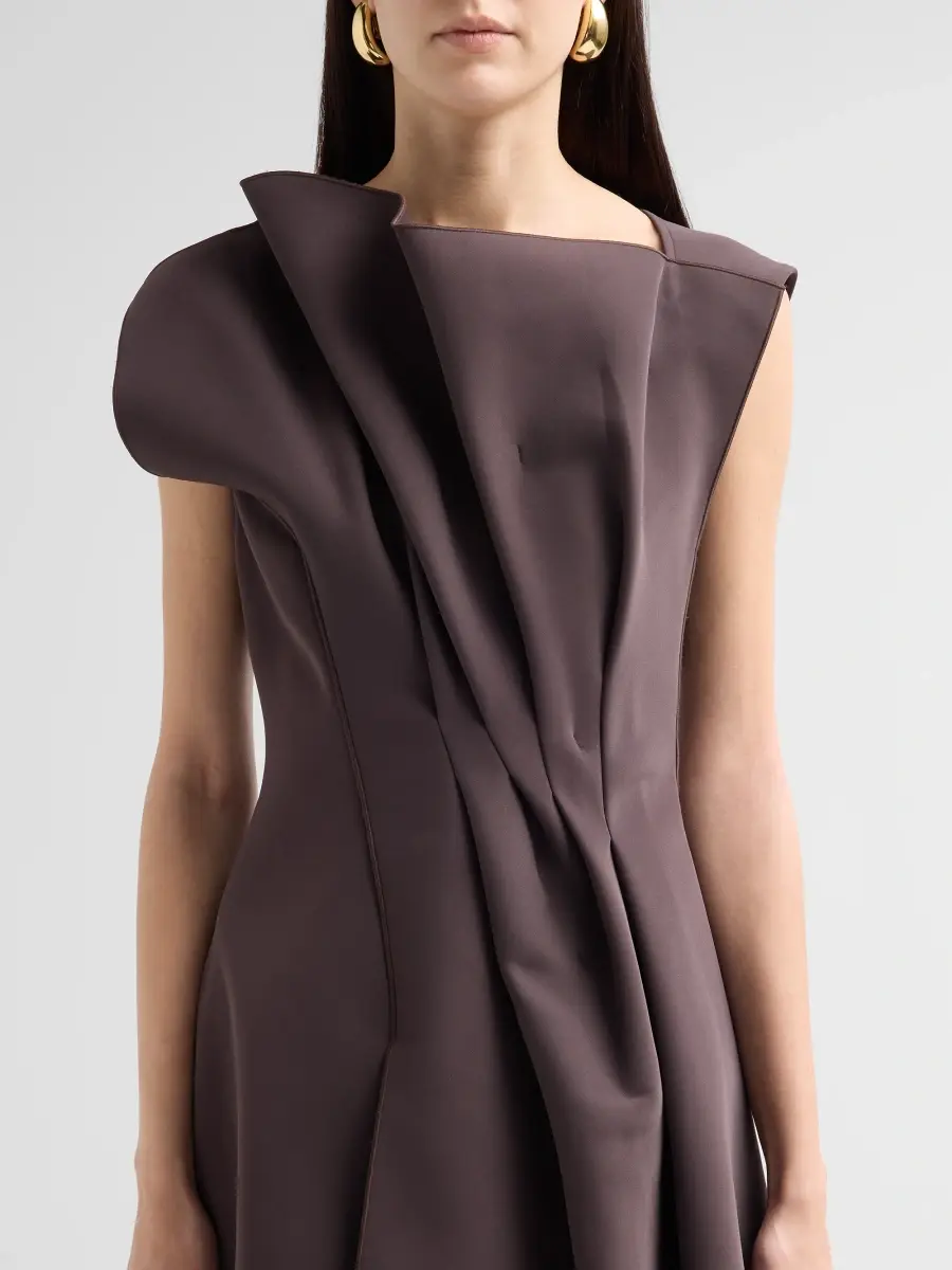 ACLER Women's Hawkley Architectural Draped Minidress | Thumbnail 5 ACLER Women's Hawkley Architectural Draped Minidress | Thumbnail 5