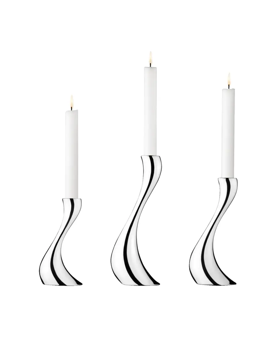 Georg Jensen Cobra Candleholders, 3-Piece Set | Thumbnail 2 Georg Jensen Cobra Candleholders, 3-Piece Set | Thumbnail 2