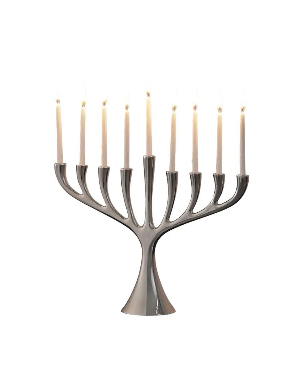 Georg Jensen Cobra Stainless Steel Hanukkah Menorah | Thumbnail 2 Georg Jensen Cobra Stainless Steel Hanukkah Menorah | Thumbnail 2