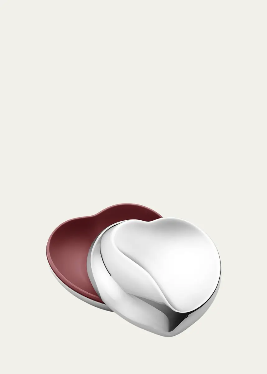 Georg Jensen Heart Bonbonniere Large Stainless Steel Box | Thumbnail 2 Georg Jensen Heart Bonbonniere Large Stainless Steel Box | Thumbnail 2