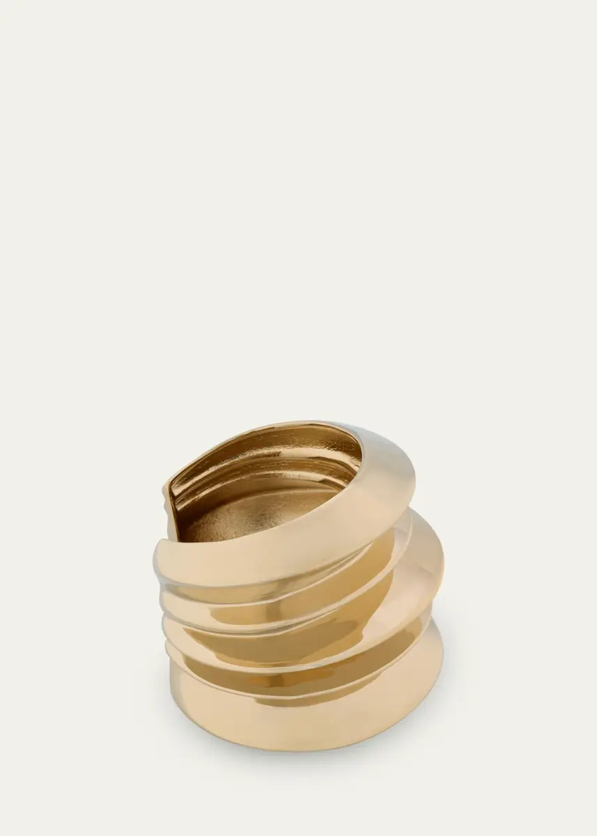 Saint Laurent Stacked Cuff Bracelet | Thumbnail 3 Saint Laurent Stacked Cuff Bracelet | Thumbnail 3