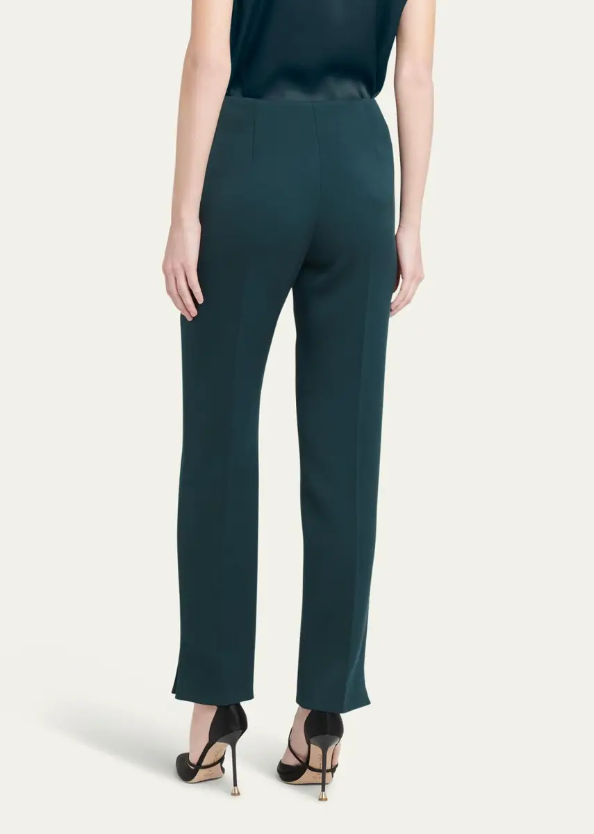 Giorgio Armani Slim-Leg Stretch Wool Trousers | Thumbnail 3 Giorgio Armani Slim-Leg Stretch Wool Trousers | Thumbnail 3
