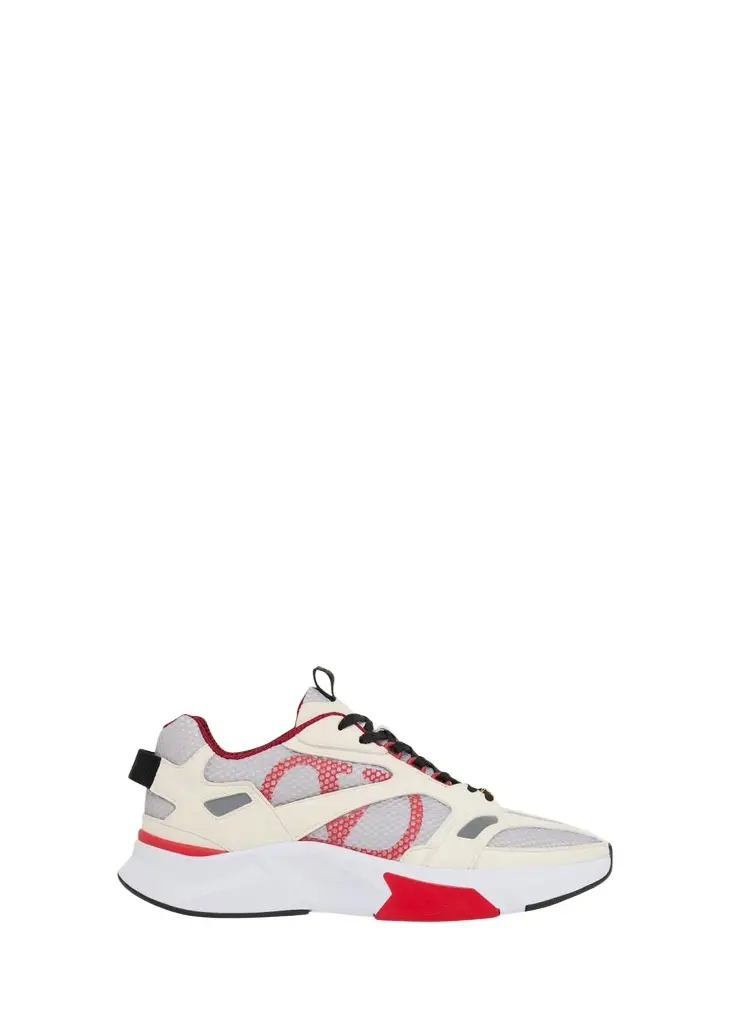 Valentino Garavani Men's V-Logo Mesh Sneakers