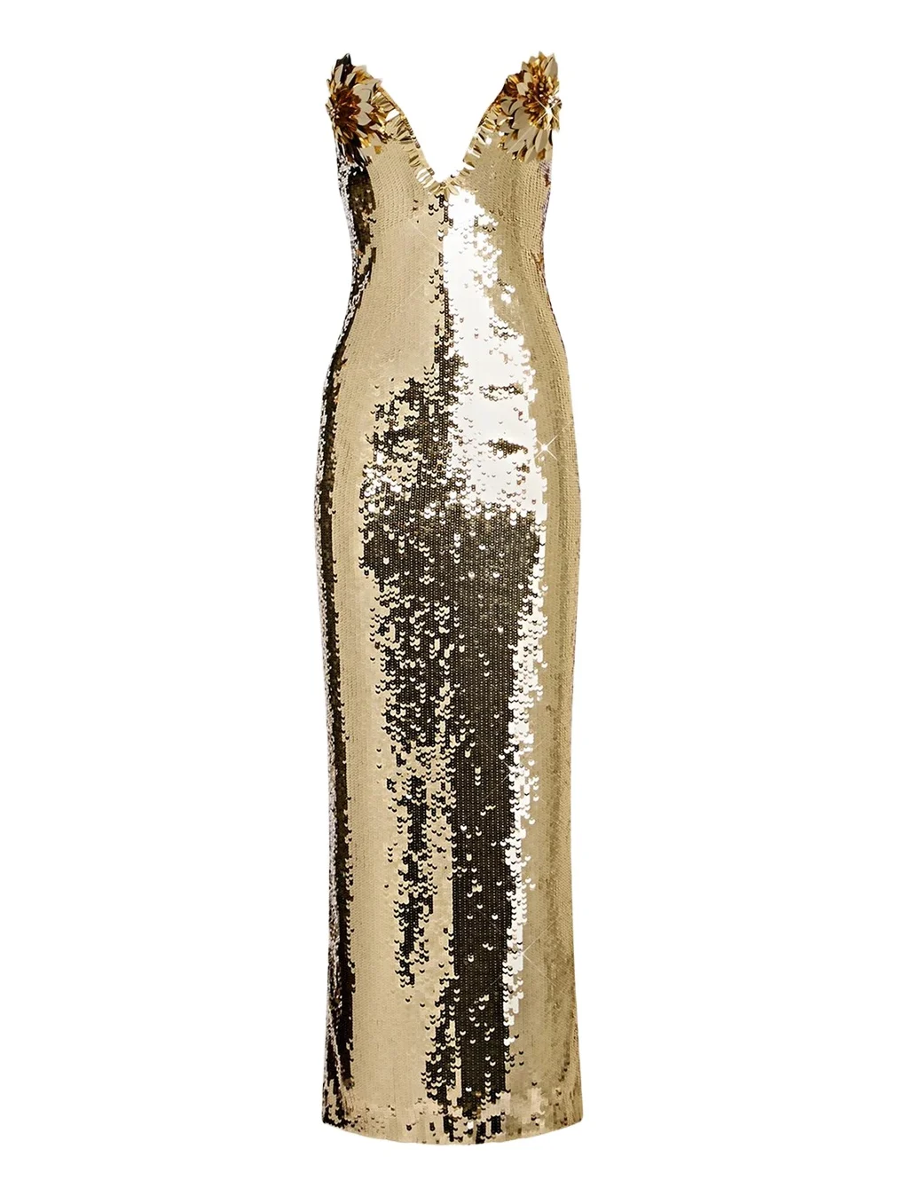 Retrofête Amulet Sequined Midi Dress