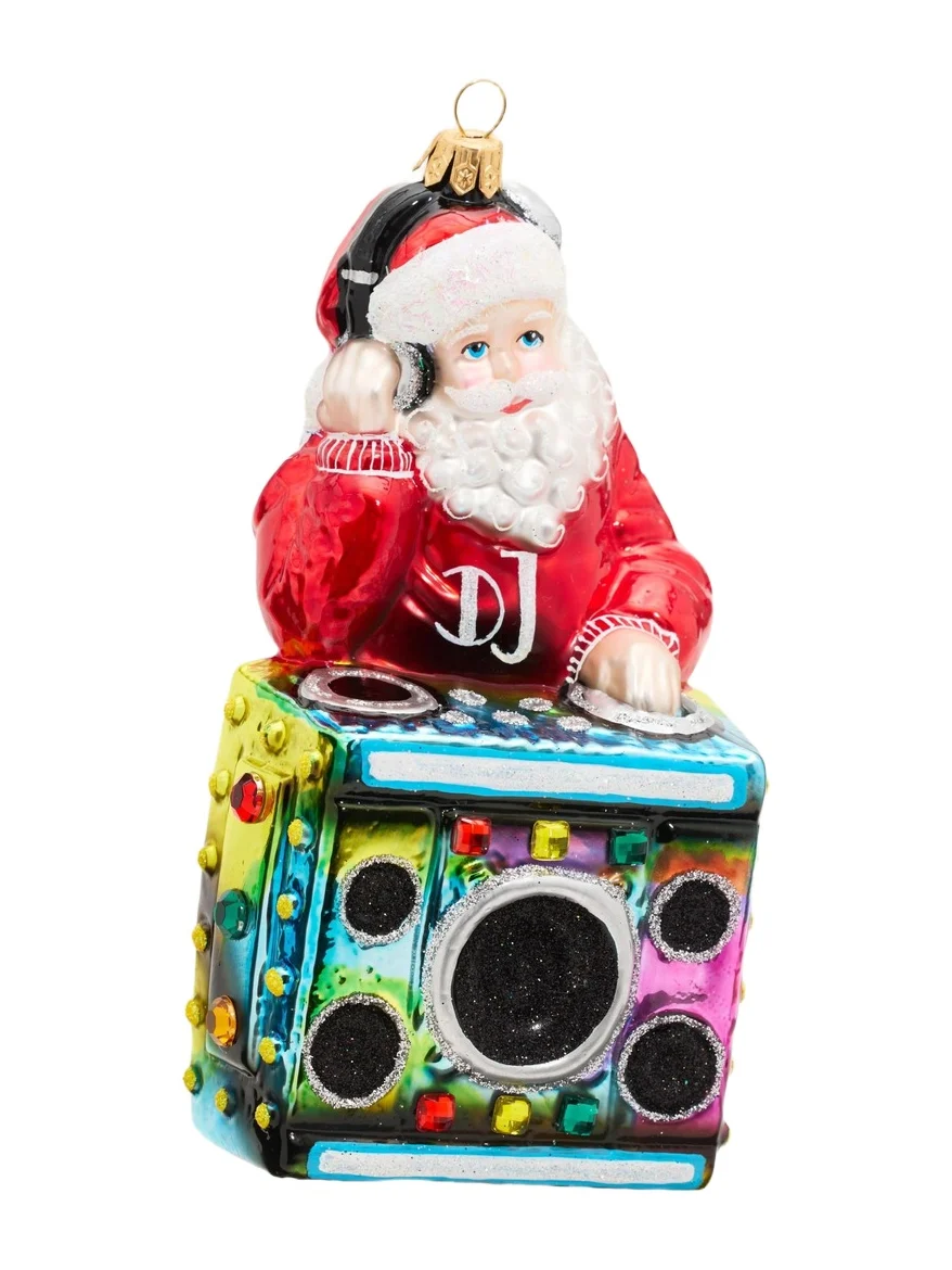 Impuls DJ Santa Ornament