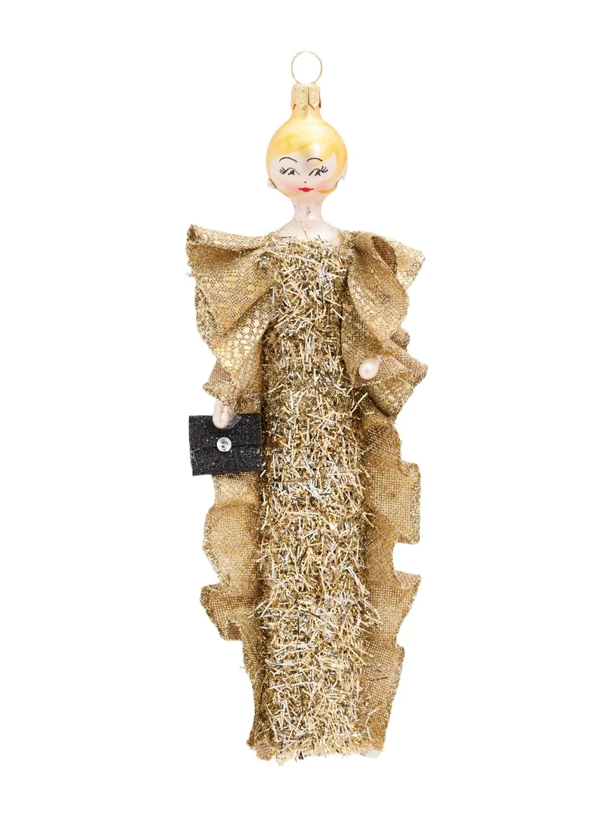 De Carlini Lady Figure Ornament