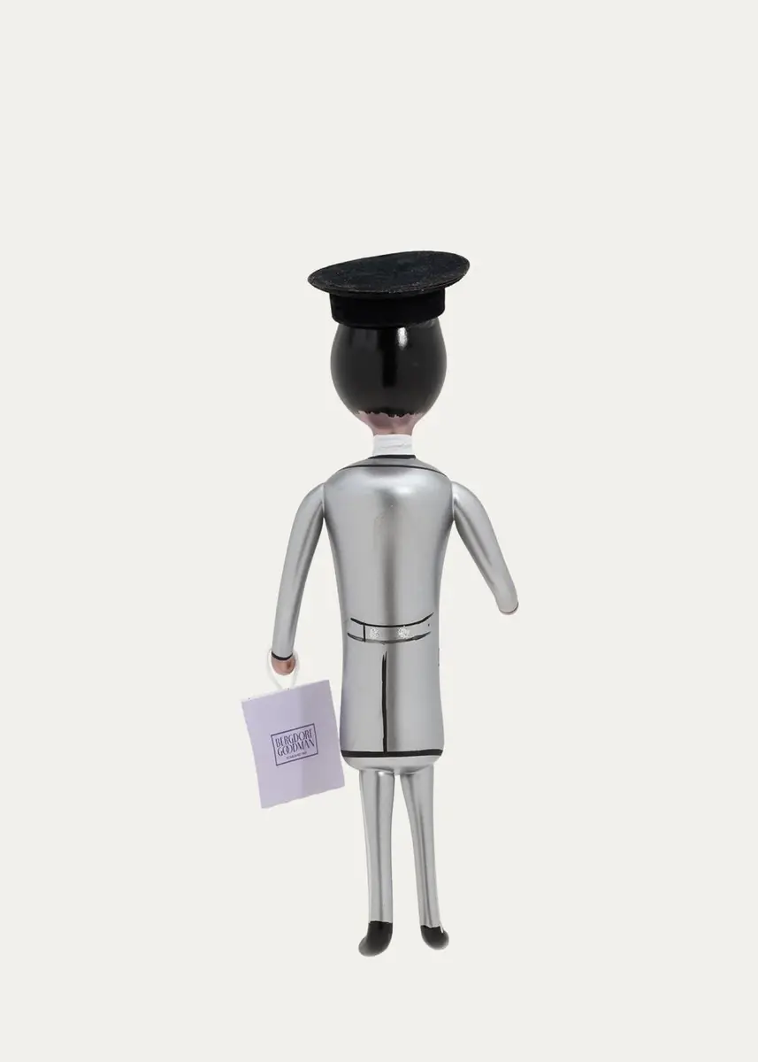 De Carlini Doorman Glass Christmas Ornament | Thumbnail 2 De Carlini Doorman Glass Christmas Ornament | Thumbnail 2