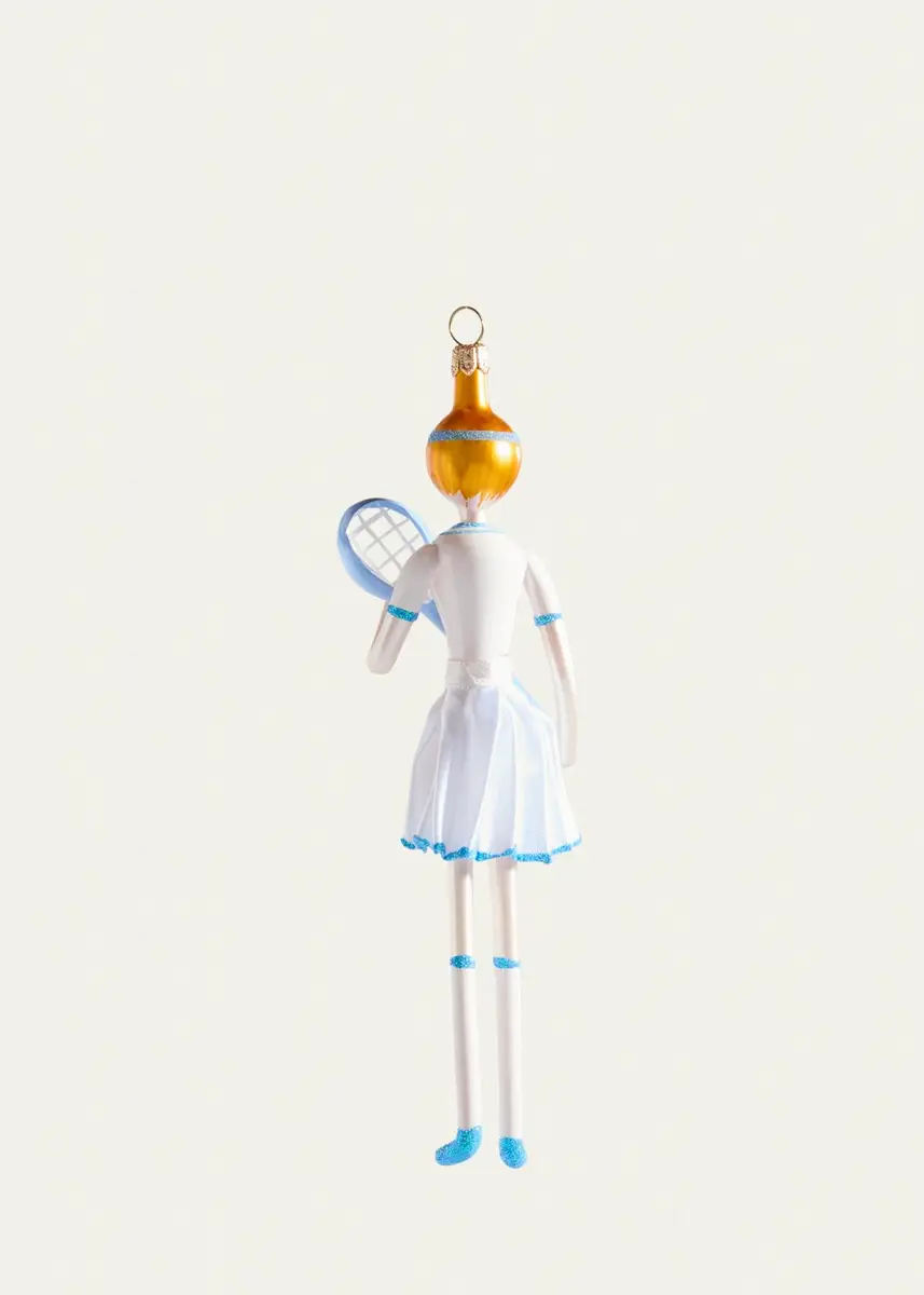 De Carlini Tennis Fashionista Christmas Ornament | Thumbnail 2