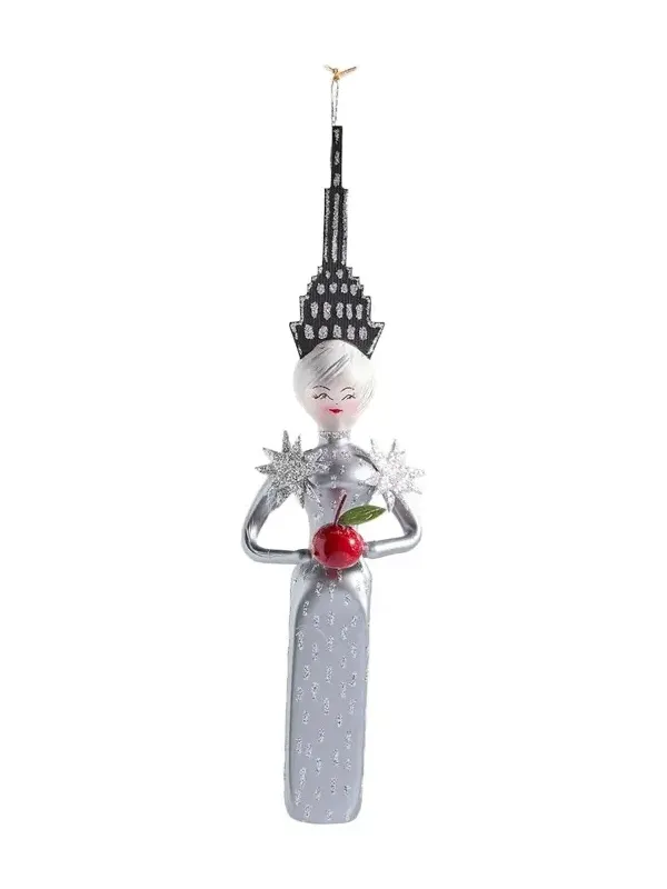 De Carlini NY Lady Christmas Ornament